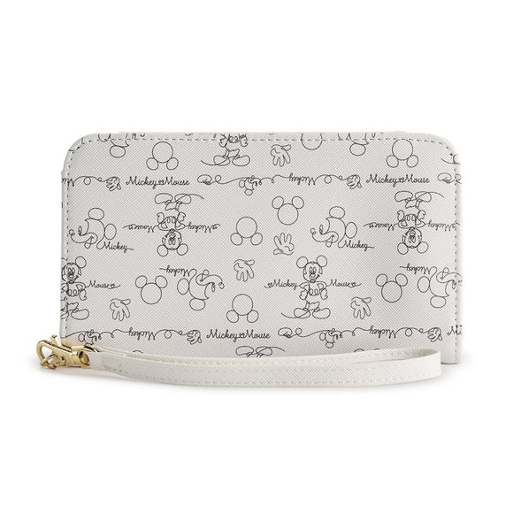 Disney Classic Mickey Mouse Sketch and Signature Tech Wallet - Picture 6 of 6